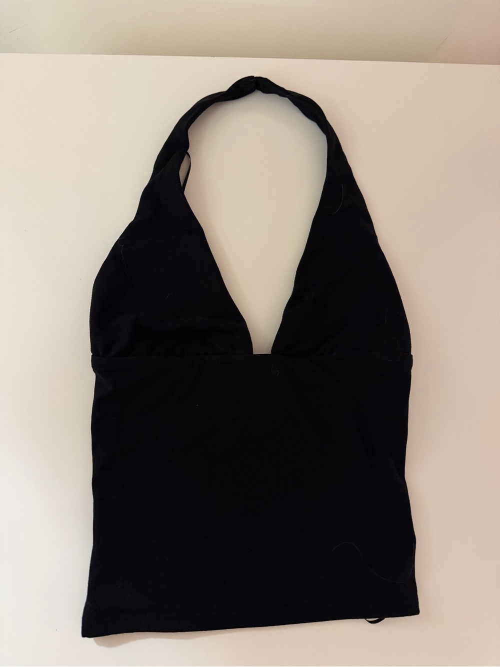 Black Halter Tank Top